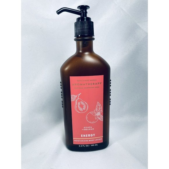 Bath & Body Works Other - Bath & Body Works Aromatherapy Energy Lotion 6.5 oz Glass Bottle Pump